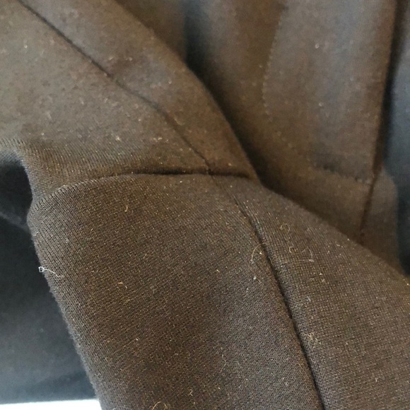 Velvet by Graham & Spencer Leona Black Ponte Wide Leg Trousers - Picture 6 of 9